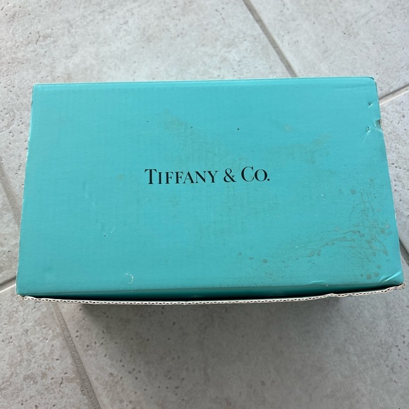 Tiffany & Co Crystal candlestick pair - Picture 2 of 3